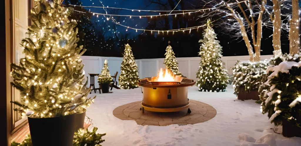 Silvesterparty im Garten