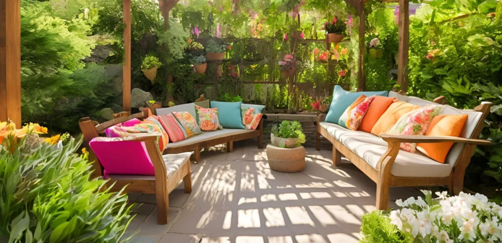 Sitzecke im Garten