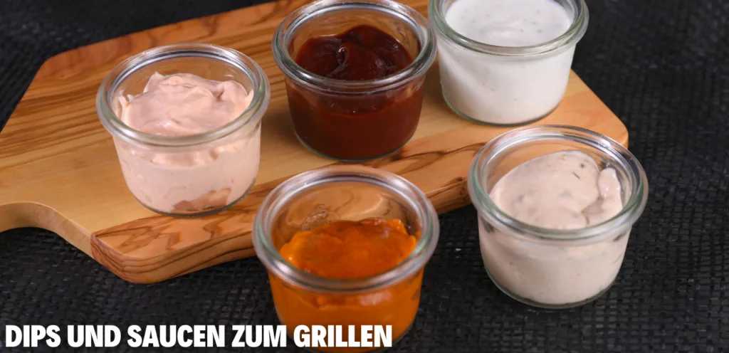 Dips und Saucen zum Grillen