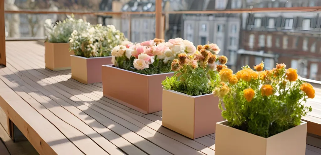 Blumenkästen bepflanzen