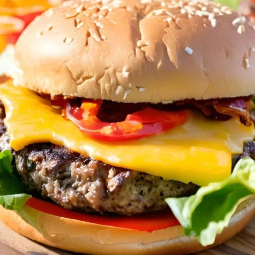 Chili Cheese Burger Rezept - Grillgenuss mit Käse und Chili Chili Cheese Burger