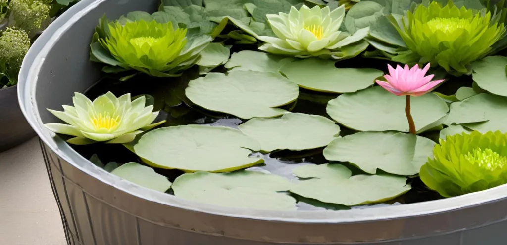 Zinkwanne als Mini-Teich im Garten - DIY-Idee für deinen Gartenbereich zinkwanne Kopie 2