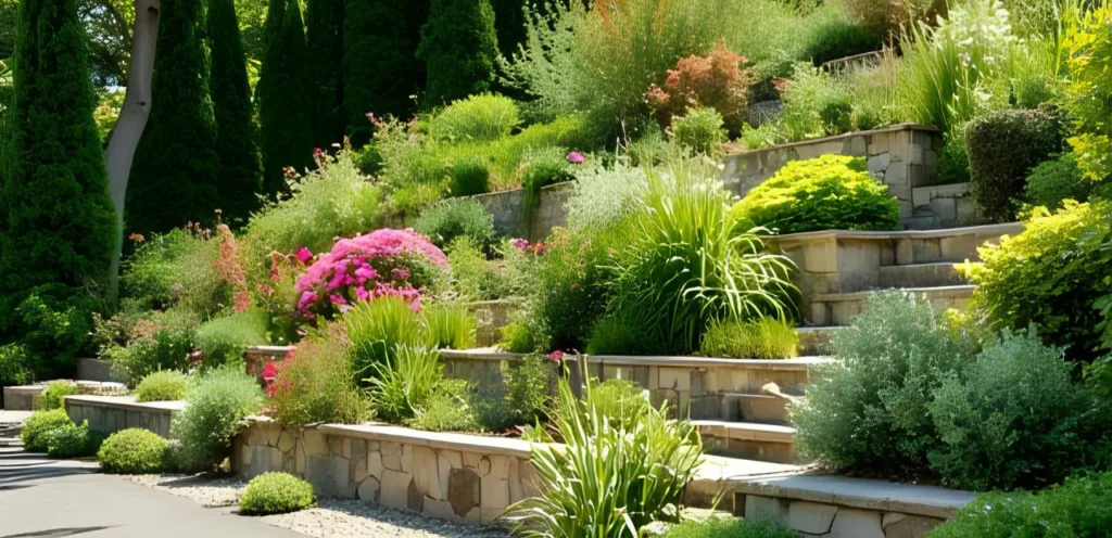 Hang im Garten gestalten - Böschungsbepflanzung
