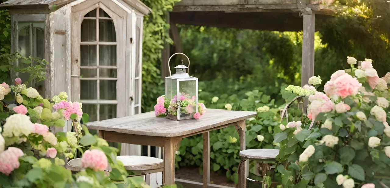 Gartendeko im Vintage-Stil – 5 Ideen zum Nachmachen & Tipps gartendeko vintage