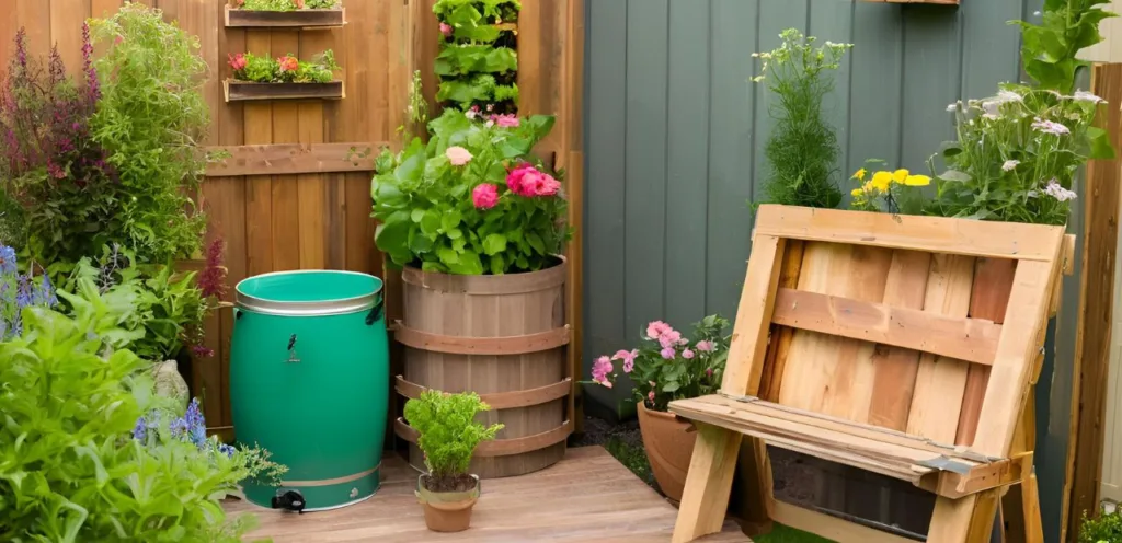 Regentonne verkleiden - Die schönsten Ideen für deinen Garten regentonne 1
