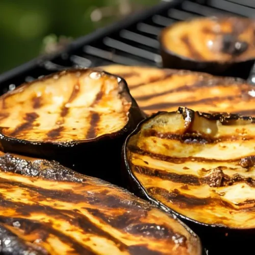 Auberginensteak vom Grill