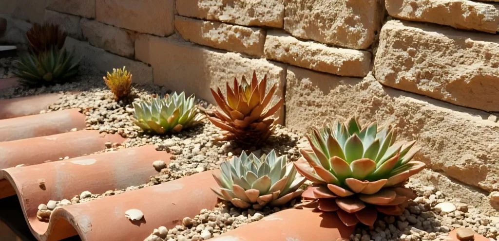 Hauswurz im Garten - 4 kreative Pflanzideen Hauswurz im Garten 1