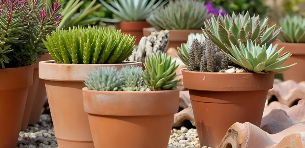 Hauswurz im Garten