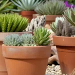 Hauswurz im Garten
