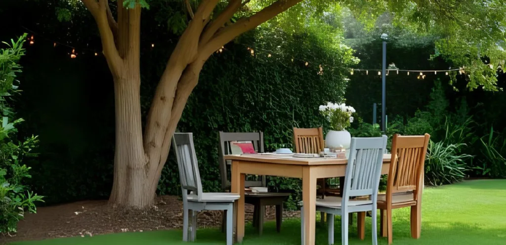 Rustikale Gartenparty