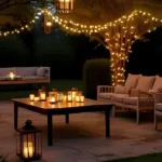 Rustikale Gartenparty