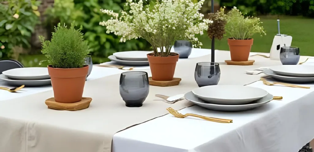 Kreative Tischdeko zum Selbermachen für deine Gartenparty Tischdeko Gartenparty 1