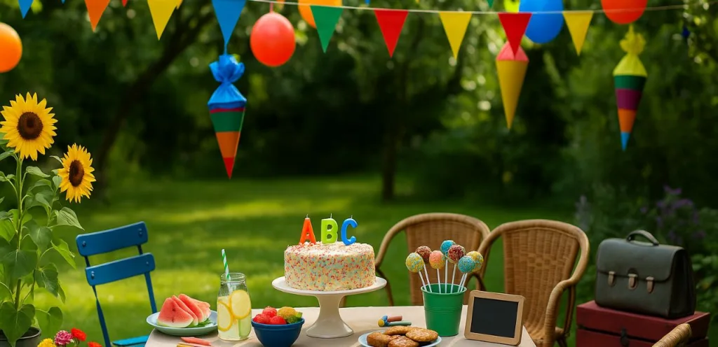 Gartenparty zur Einschulung