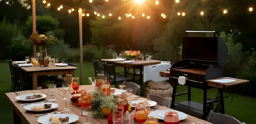 Grillparty im Garten