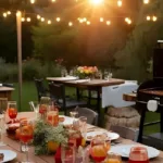 Grillparty im Garten