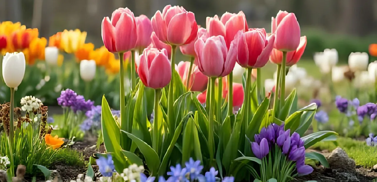 Nachhaltig gärtnern mit Zwiebelblumen – Tipps für mehrjährige Tulpen im Naturgarten Tulpen im Naturgarten