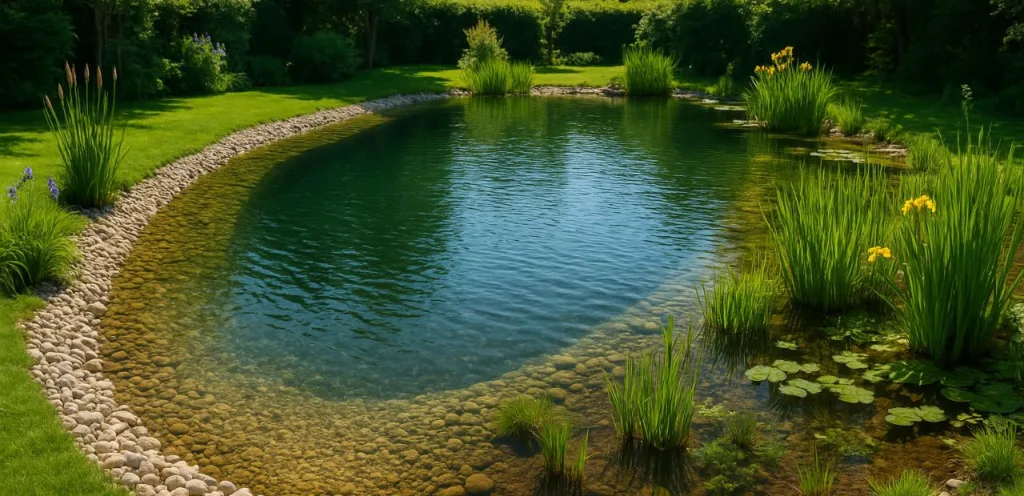 schwimmteich selber bauen