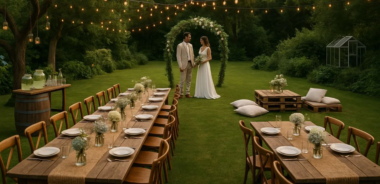 Standesamtliche Trauung im Garten feiern – Tipps & Ideen standesamt gartenparty