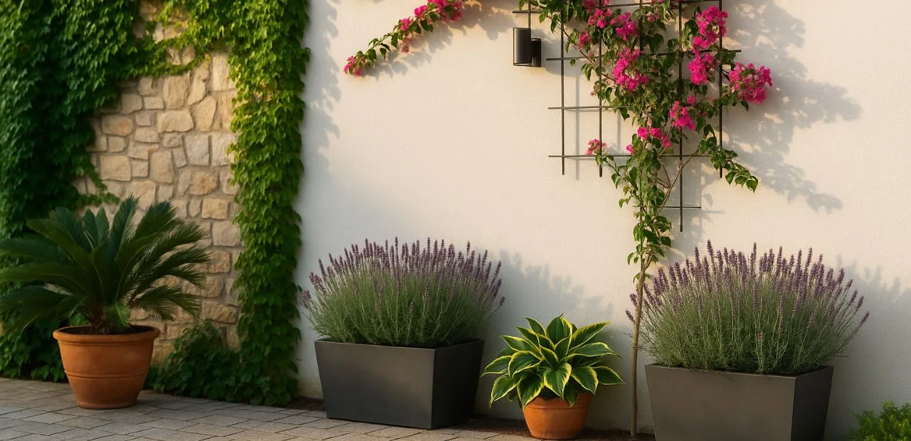 Hauswand gestalten
