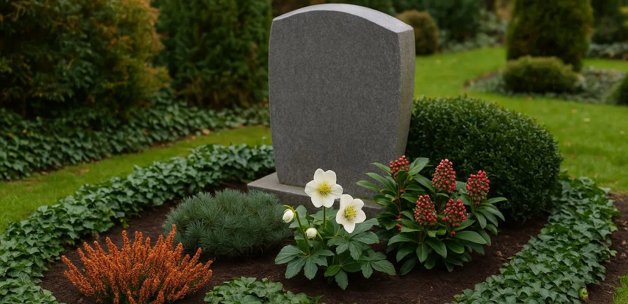 Winterharte Grabbepflanzung – Schöne Ideen & Tipps für die kalte Jahreszeit Winterharte Grabbepflanzung