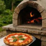 pizzaofen im garten