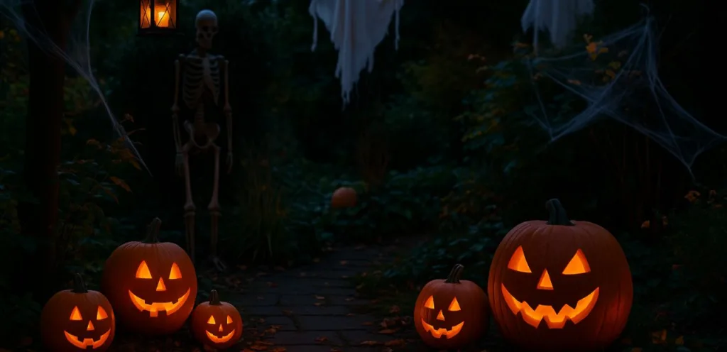 Halloween im Garten 1