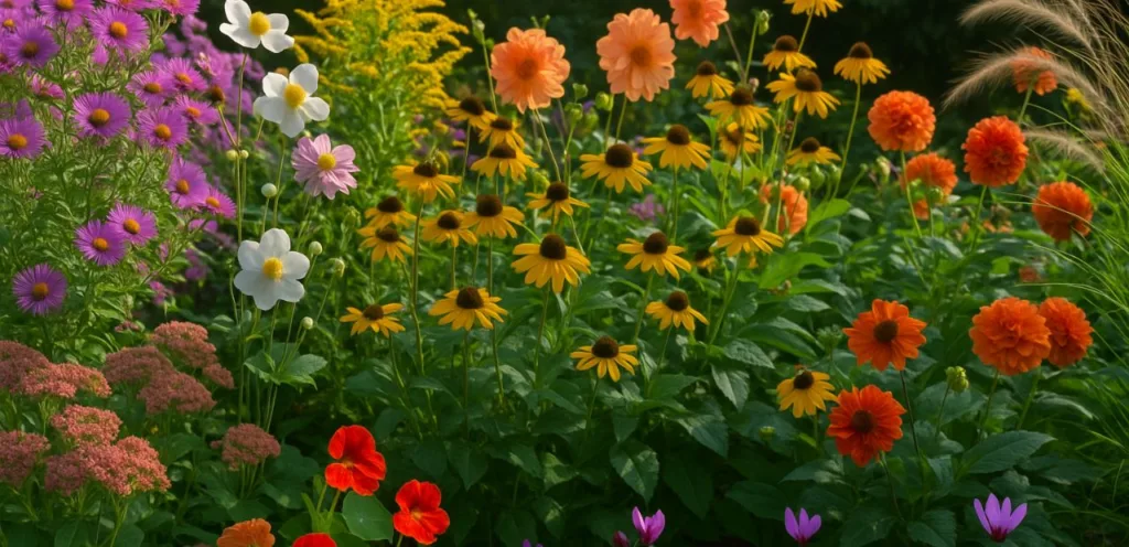 schöne herbstblumen