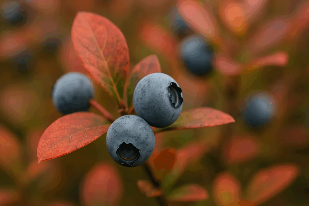 Diese 5 Pflanzen solltest du im November unbedingt düngen! eife Heidelbeeren im Herbstlaub – Pflanzen im November düngen für starken Wuchs