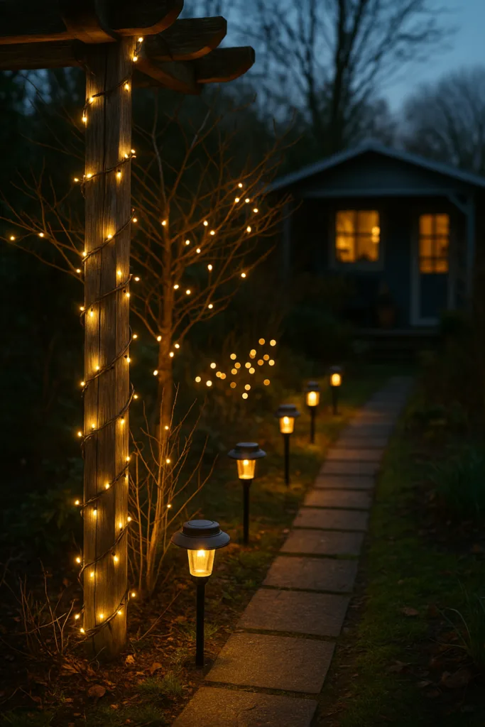 Silvesterdeko im Schrebergarten - 5 erlaubte Ideen für deine Party Silvesterdeko im Schrebergarten mit Solarlichtern und LED-Beleuchtung für eine gemütliche Gartenatmosphäre