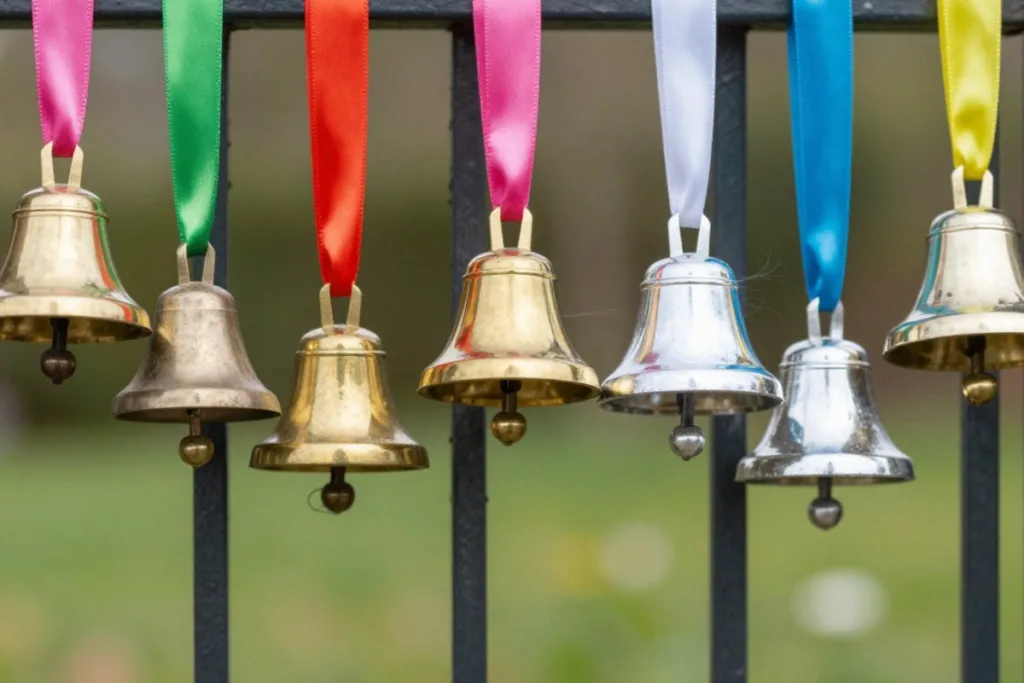 Osterdeko für das Gartentor: So wird dein Eingang zum Blickfang Osterdeko für das Gartentor mit bunten Glocken als Frühlingsdekoration