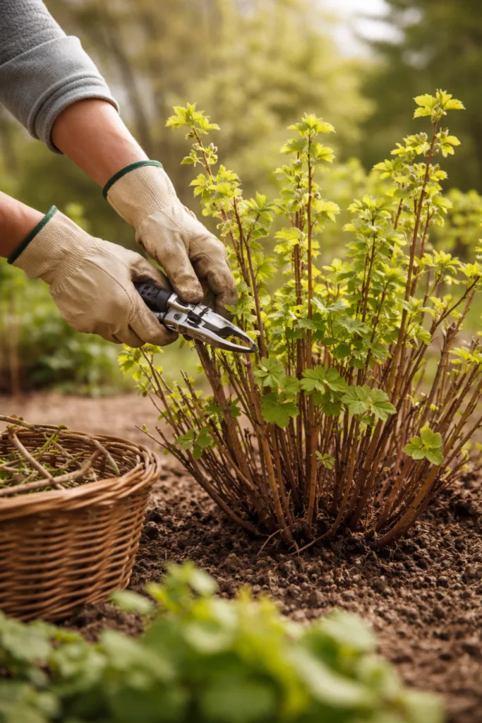 Diese 5 Gehölze solltest du jetzt im März unbedingt schneiden Johannisbeersträucher schneiden im März für mehr Ernte und gesunde neue Triebe im Garten